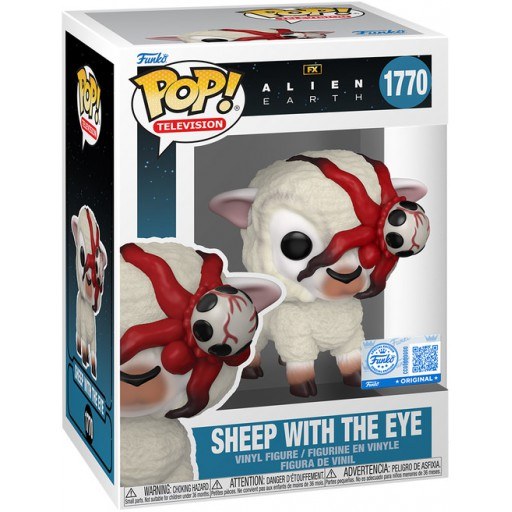 Sheep with the Eye dans sa boรฎte