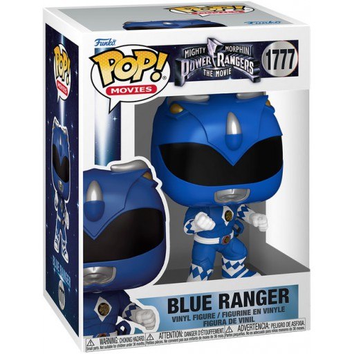 Blue Ranger dans sa boîte