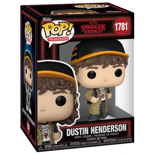 Dustin Henderson dans sa boîte