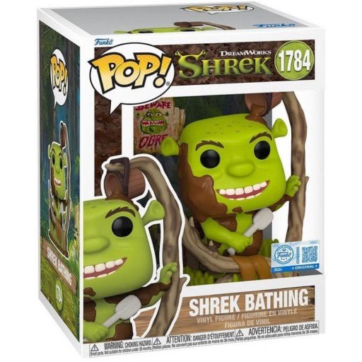 Shrek Bathing dans sa boîte