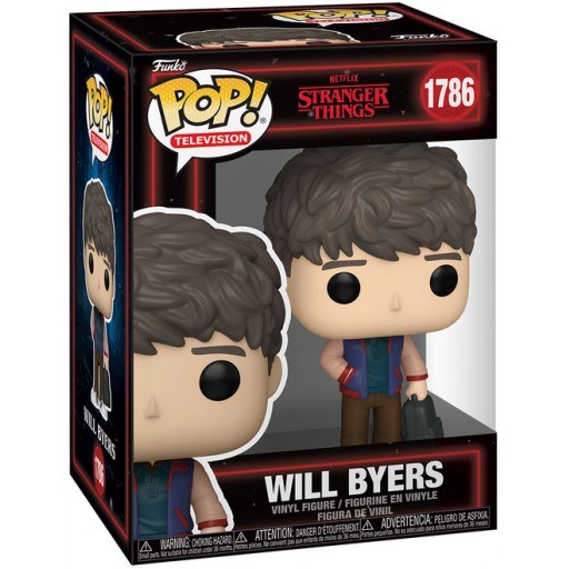 Will Byers dans sa boîte