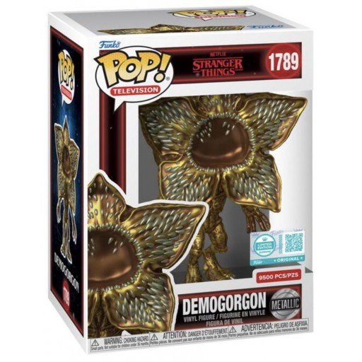 Demogorgon (Metallic & Gold) dans sa boîte