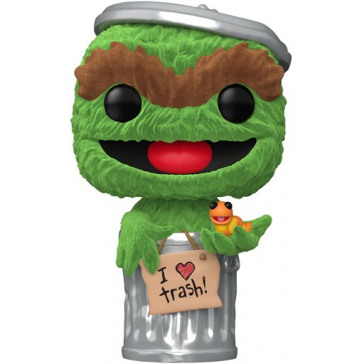 Funko POP Oscar the Grouch (Flocked) (Sesame Street)