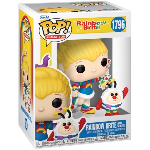 Rainbow Brite and Sprite dans sa boîte