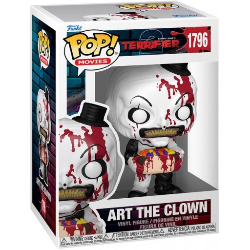 Art the Clown (Bloody) dans sa boîte