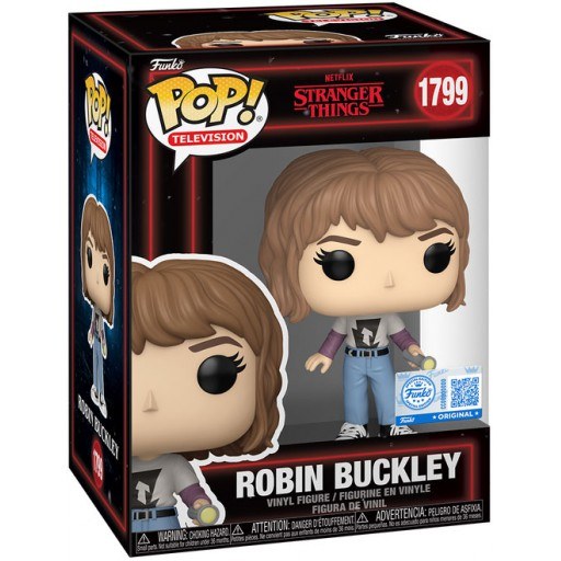 Robin Buckley with Flashlight dans sa boîte