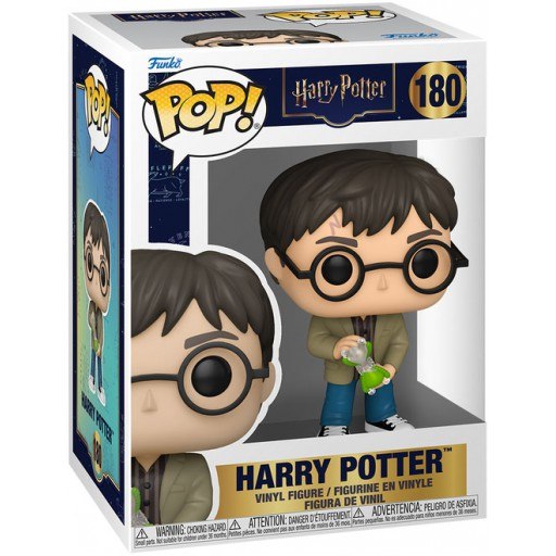 Harry Potter dans sa boîte