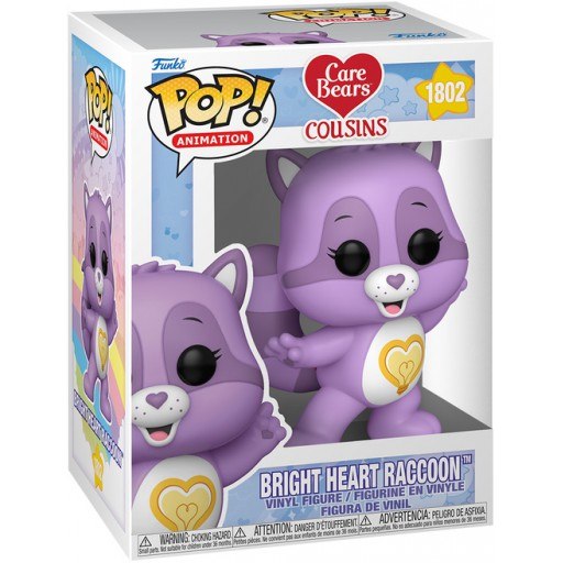 Bright Heart Raccoon dans sa boîte