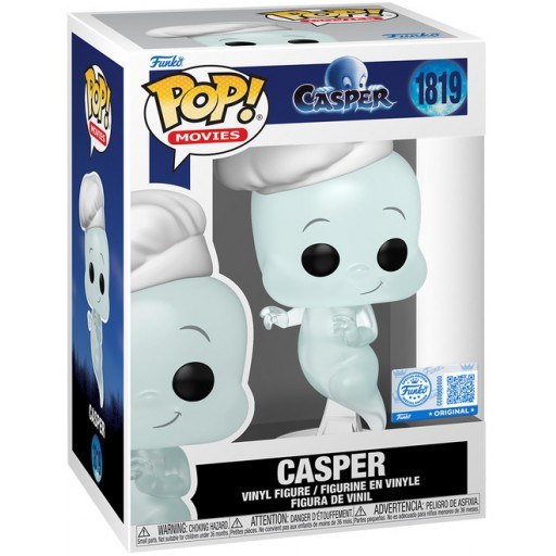 Casper with Chef Hat dans sa boîte