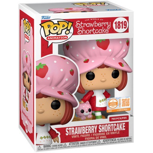 Strawberry Shortcake dans sa boîte