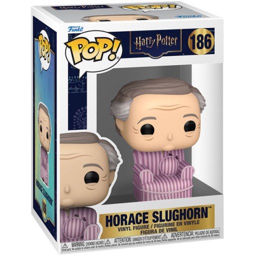 Horace Slughorn dans sa boîte
