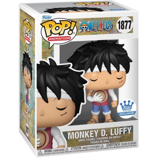 Monkey D. Luffy 3D2Y dans sa boîte