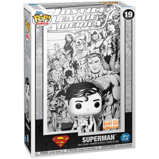 Superman dans sa boîte
