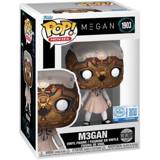 M3Gan (Metallic) dans sa boรฎte