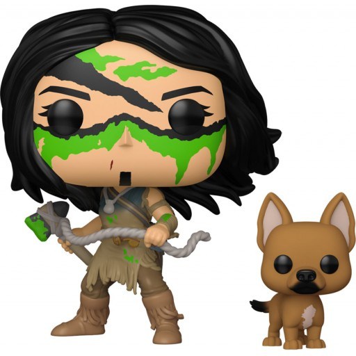 Funko POP Naru with Sarii (Glow in the Dark) (Prey (Predator))