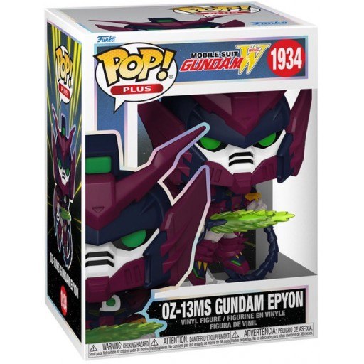 OZ-13MS Gundam Epyon dans sa boîte