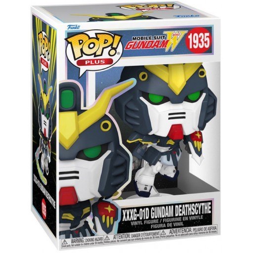 XXXG-01D Gundam Deathscythe dans sa boîte