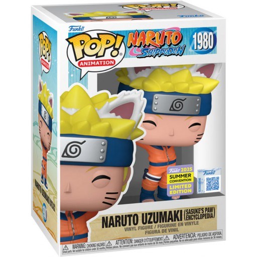 Naruto Uzumaki (Sasuke's Paw Encyclopedia) dans sa boîte