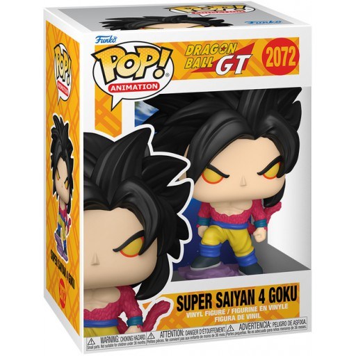 Son Goku Super Saiyan 4 dans sa boîte
