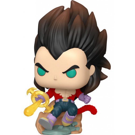 Funko POP Vegeta Super Saiyan 4 (Chase & Flocked & Glow in the Dark) (Dragon Ball GT)