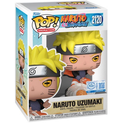 Naruto Uzumaki (Lava Release Rasenshuriken) dans sa boîte
