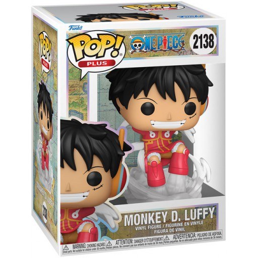 Monkey D. Luffy (Egghead) dans sa boîte