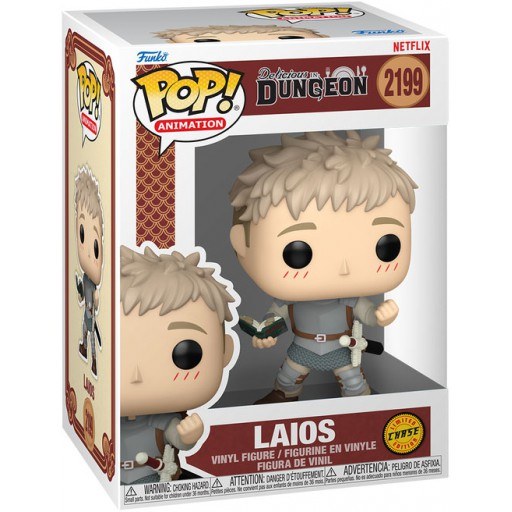 Laios (Chase) dans sa boîte