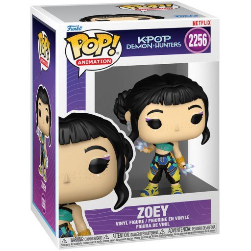 Zoey dans sa boîte
