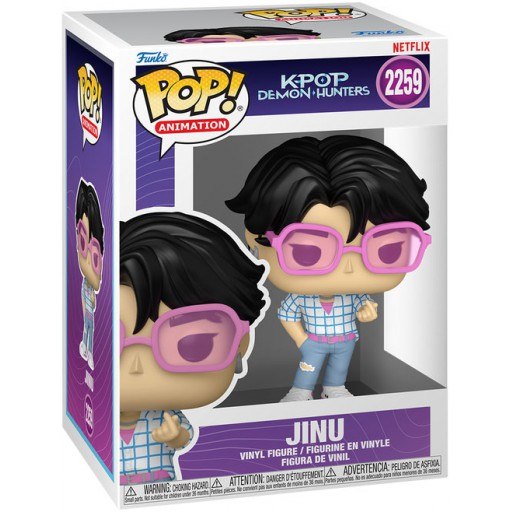 Jinu dans sa boîte