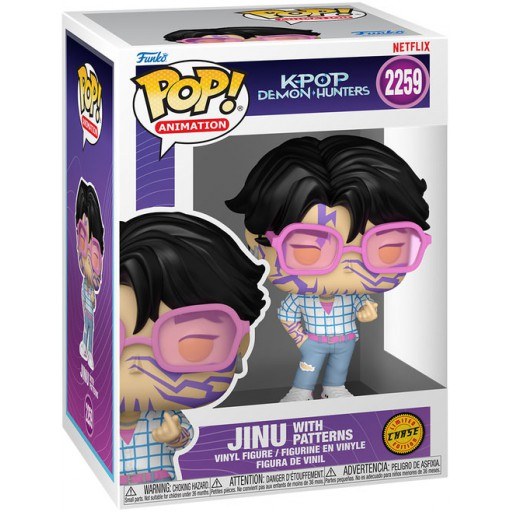 Jinu (Chase) dans sa boîte