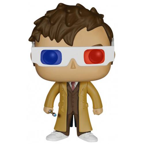 Figurine Funko POP 10th Doctor (3D Glasses) (Doctor Who)