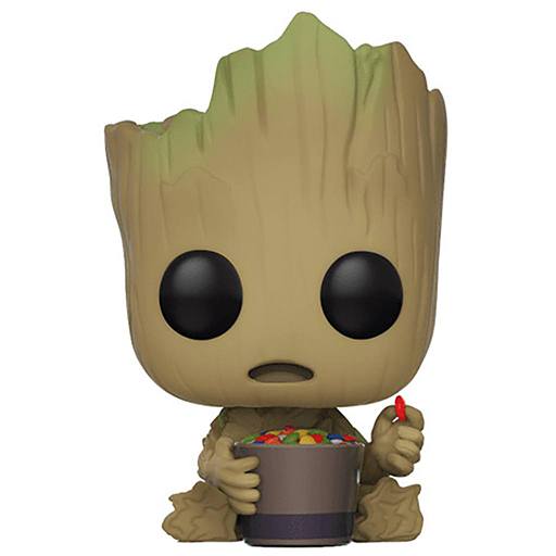 Figurine Funko POP Groot (with Candy Bowl) (Guardians of the Galaxy vol. 2)