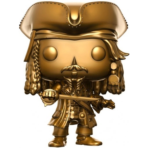 Figurine Funko POP Captain Jack Sparrow (Gold) (Pirates of the Caribbean)