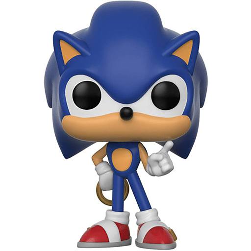 Figurine Funko POP Sonic with Ring (Sonic The Hedgehog)