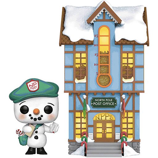 Figurine Funko POP Frosty Franklin & Post Office (Peppermint Lane)