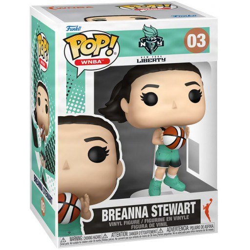 Breanna Stewart dans sa boîte