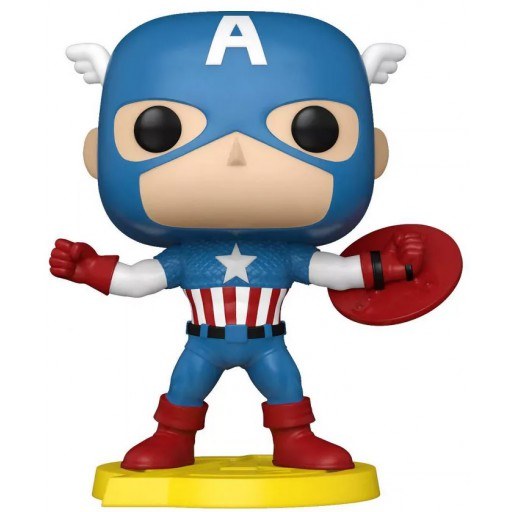 Funko POP Captain America (Marvel Comics)