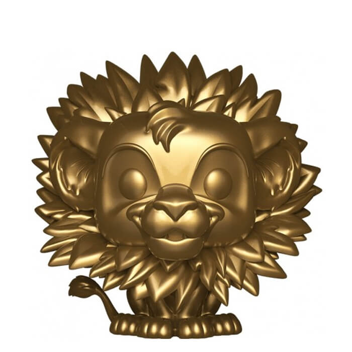 Figurine Funko POP Simba (Gold) (The Lion King)