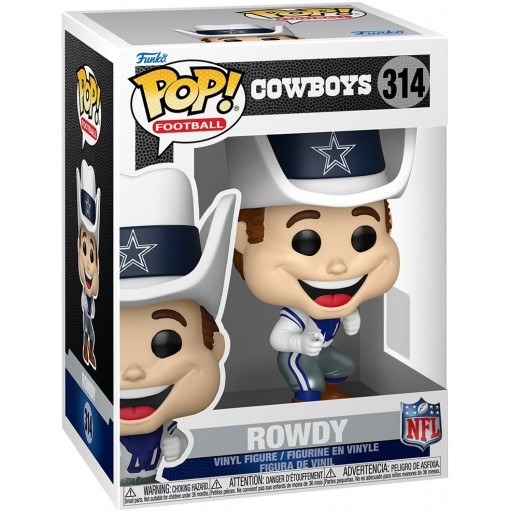 Rowdy (Cowboys) dans sa boîte