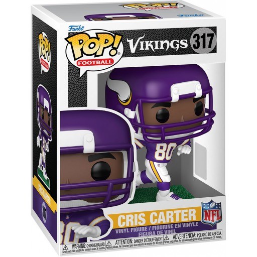 Cris Carter (Vikings) dans sa boîte