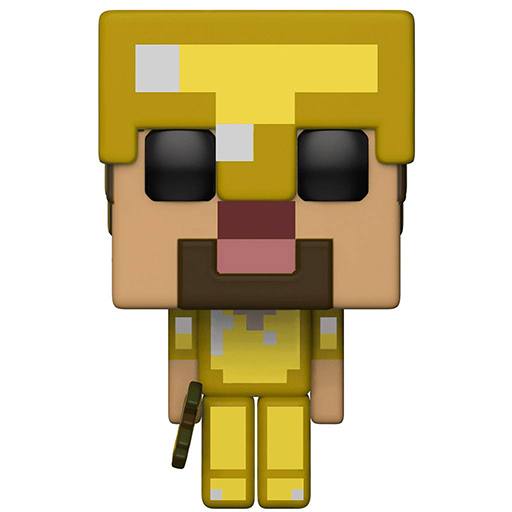 Figurine Funko POP Steve in Gold Armor (Minecraft)