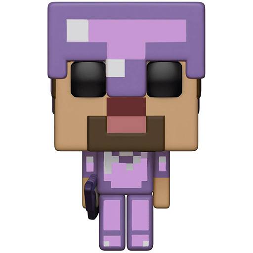 Figurine Funko POP Steve in Enchanted Armor (Minecraft)