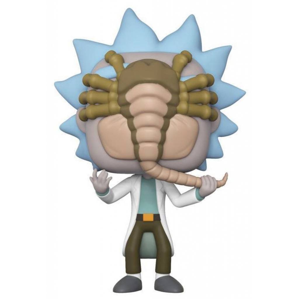 Funko POP Rick with Facehugger (Rick and Morty)