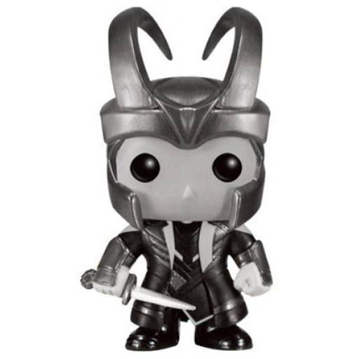 Figurine Funko POP Loki (Helmet) (Black & White) (Thor)