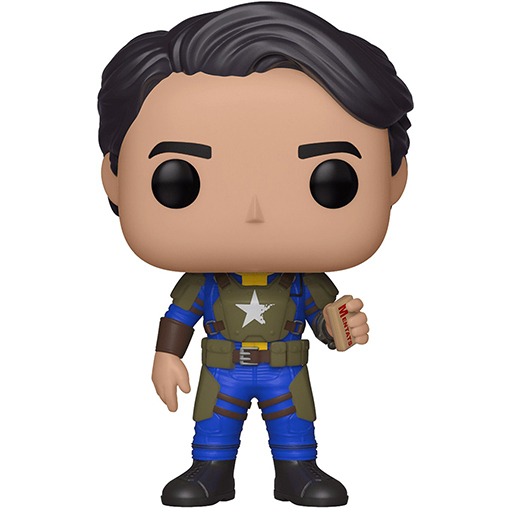Figurine Funko POP Vault Dweller (Male) (with Box of Mentats) (Fallout)