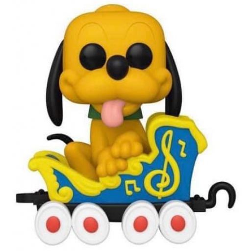 Figurine Funko POP Pluto on the Casey JR. Circus Train Attraction (Disneyland Resort 65th Anniversary)