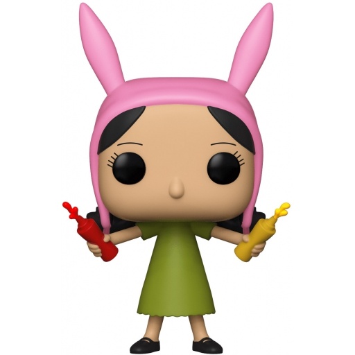 Figurine Funko POP Louise Belcher with Ketchup and Mustard (Bob's Burgers)