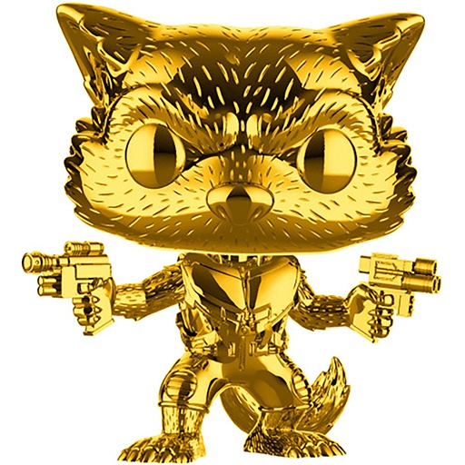 Funko POP Rocket Raccoon (Gold) (Marvel Studios)