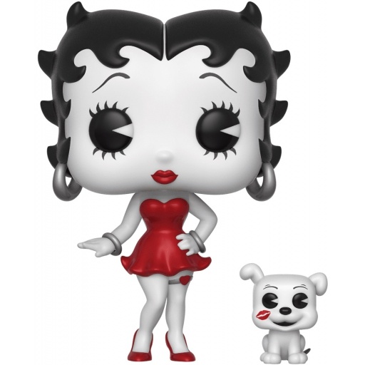 Funko POP Betty Boop & Pudgy (Black & White) (Chase) (Betty Boop)