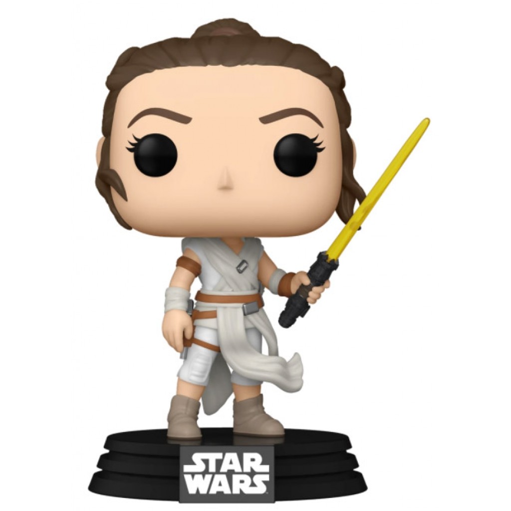 Funko POP Rey with Yellow Lightsaber (Star Wars: Episode IX, The Rise of Skywalker)